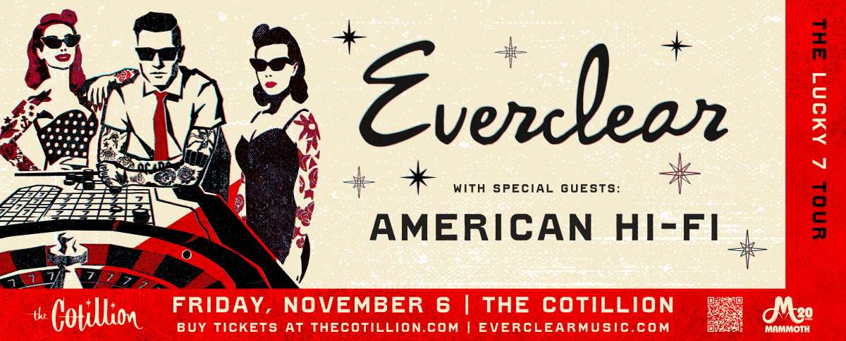 Everclear – Lucky 7 Tour with American Hi-Fi
