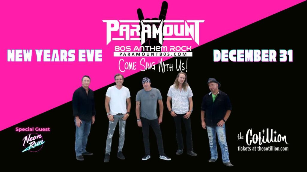 Paramount 80s Rock Night - NYE 1 paramount 80s rock night nye